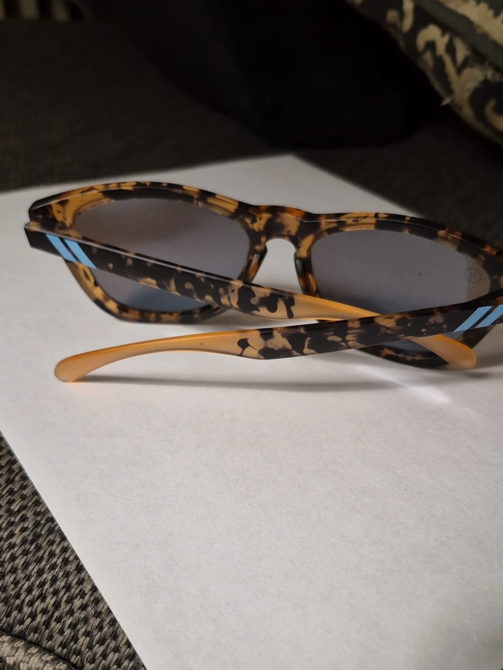 Blenders Polarized Tortoiseshell Men's Sunglasses with Blue Mirror Lenses